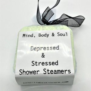 Set of 3 Depressed & Stressed Shower Steamers